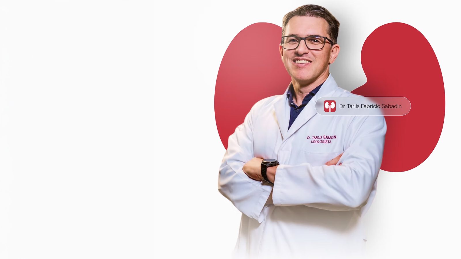 Dr. Tarlis Fabrício Sabadin, urologista em Luís Eduardo Magalhães